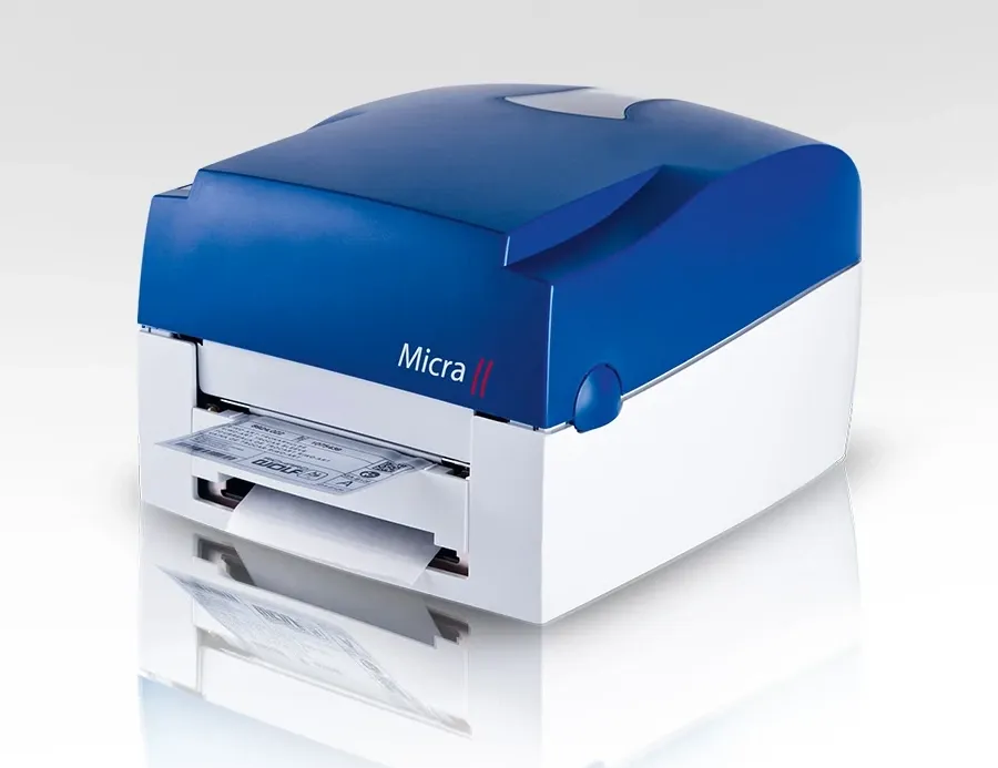 Carl Valentin Micra II desktop label printer
