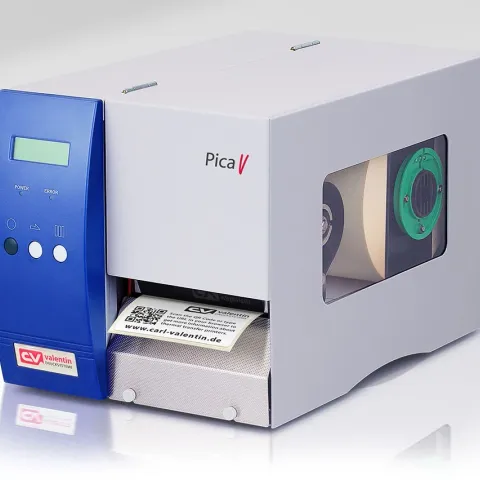 Carl Valentin Pica V desktop label printer