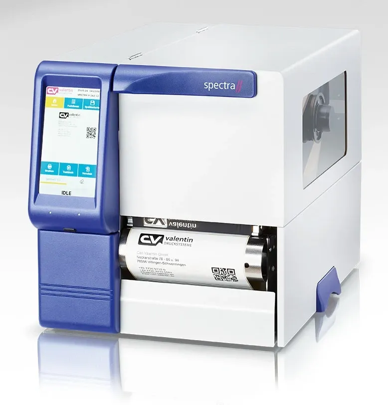 Carl Valentin Spectra II industrial label printer