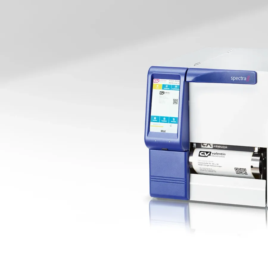 Carl Valentin Spectra II industrial label printer