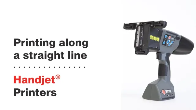 EBS-260 Accessories — Printing Along a Straight Line