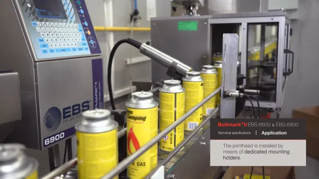 Boltmark II EBS-6600 & EBS-6900 — Marking Gas Bottles