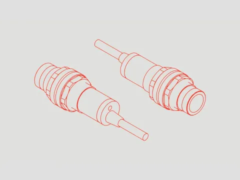 EBS CIJ photocells, line drawing