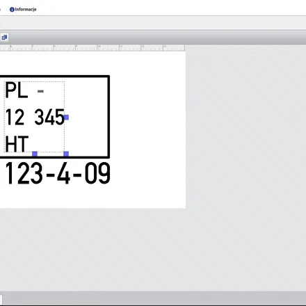 Editing a print project in EBS Web User Interface