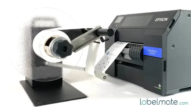 Labelmate UNI-CAT demo with an Epson ColorWorks printer
