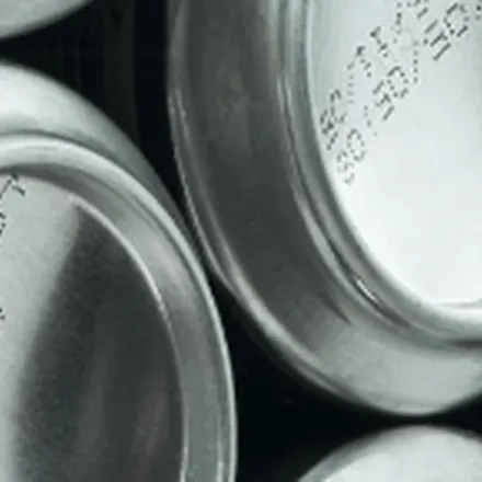 Date codes printed on the base of metal cans