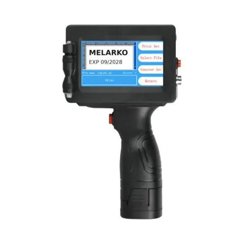 MELARKO MH-127 handheld inkjet printer 12.7 mm, open system, with 4.3" touchscreen
