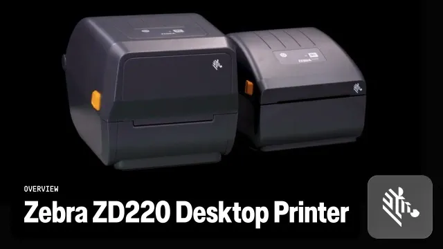 Zebra ZD220 Desktop Printer Overview