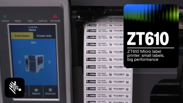 ZT610 Micro Label Printer: Small Labels, Big Performance